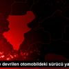 Denizli de devrilen otomobildeki sürücü yaralandı Denizli de devrilen otomobildeki sürücü yaralandı