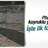 Philae uzay aracından kuyruklu yıldızın ilk fotoğrafı