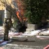 İstanbul’da kolonya imalathanesi alev alev yandı