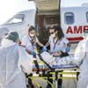 Küçük Naz'ı ambulans uçakla aldık Küçük Naz'ı ambulans uçakla aldık