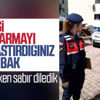 Trabzon'da jandarmaya engel olmaya çalıştılar