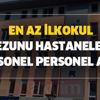 Gözler orada! İlkokul mezunu hastanelere işçi alımı başvuru şartları! (ambulans şoförü, temizlik görevlisi, güvenlik, hizmetli, sağlık personeli) Gözler orada! İlkokul mezunu hastanelere işçi alımı başvuru şartları! (ambulans şoförü, temizlik görevlisi, güvenlik, hizmetli, sağlık personeli)