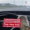 Trafik magandası yine iş başında Trafik magandası yine iş başında
