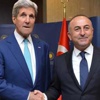 Çavuşoğlu- Kerry görüşmesi Çavuşoğlu- Kerry görüşmesi
