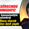 Başbakan Davutoğlu'ndan çözüm sürecine Ahmet Hoca özeti