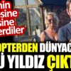 ﻿Helikopterden dünyaca ünlü yıldız çıktı. Evlerinin arka bahçesine inmesine izin verdiler