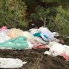 Ormanlık alanda onlarca gelinlik bulundu Ormanlık alanda onlarca gelinlik bulundu