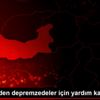AK Parti den depremzedeler için yardım kampanyası AK Parti den depremzedeler için yardım kampanyası
