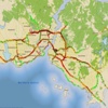 İstanbul'ta trafik yoğunluğu yüzde 83'e ulaştı! İstanbul'ta trafik yoğunluğu yüzde 83'e ulaştı!
