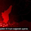 Meteorolojiden 6 il için sağanak uyarısı Meteorolojiden 6 il için sağanak uyarısı