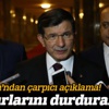 Davutoğlu: Sorumlusu MİT operasyonunu yapanlardır Davutoğlu: Sorumlusu MİT operasyonunu yapanlardır
