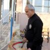 Kaybolan köpek karakola sığındı