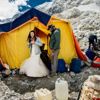 Everest Dağı'nda evlilik sözü Everest Dağı'nda evlilik sözü