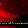 Çocuklar çevrim içi atölyelerle sanat çalışmalarına ...