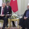 Erdoğan-Ruhani görüşmesi başladı Erdoğan-Ruhani görüşmesi başladı