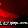 TARTIŞTIĞI KURYEYİ OTOMOBİLLE METRELERCE SÜRÜKLEDİ: ...
