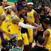 Lakers son saniye basketiyle kazandı Lakers son saniye basketiyle kazandı