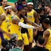 Lakers son saniye basketiyle kazandı