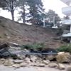 Niğde’de istinat duvarı çöktü Niğde’de istinat duvarı çöktü
