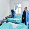 İlham Aliyev yaralı askerleri ziyaret etti