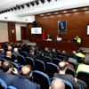 Mersin de otobüs kazalarının önlenmesine yönelik toplantı Mersin de otobüs kazalarının önlenmesine yönelik toplantı