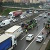 TEM'de zincirleme kaza TEM'de zincirleme kaza
