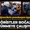 Boğaziçi Üniversitesi öğrencilerinden provokasyon isyanı: "Boğaziçili görünmeye çalışan teröristler var" Boğaziçi Üniversitesi öğrencilerinden provokasyon isyanı: "Boğaziçili görünmeye çalışan teröristler var"
