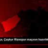 Fenerbahçe, Çaykur Rizespor maçının hazırlıklarına ...