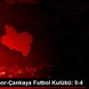 Manisaspor-Çankaya Futbol Kulübü: 0-4
