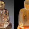 Buda heykelinin içinde mumya bulundu Buda heykelinin içinde mumya bulundu