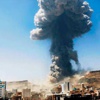 Koalisyon uçakları Yemen'de füze deposunu havaya uçurdu Koalisyon uçakları Yemen'de füze deposunu havaya uçurdu