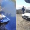 Sulama kanalına uçan otomobilde ölü bulundu