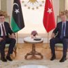 Cumhurbaşkanı Erdoğan, Libya Başbakanı Serrac ile görüştü