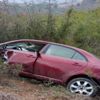 Tır otomobile çarptı: 2 yaralı Tır otomobile çarptı: 2 yaralı