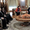 HDP heyeti Barzani ile görüştü HDP heyeti Barzani ile görüştü
