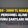 İŞKUR'dan onlarca şehre personel alımı yapılıyor! İŞKUR 2750 - 3000 TL maaşla başvuru şartları nedir? İŞKUR'dan onlarca şehre personel alımı yapılıyor! İŞKUR 2750 - 3000 TL maaşla başvuru şartları nedir?