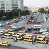Dolmuş şoförleri İBB'yi kuşattı Dolmuş şoförleri İBB'yi kuşattı