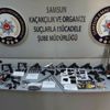 Samsun'da silah kaçakçılarına operasyon düzenlendi: 24 gözaltı
