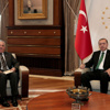 Erdoğan'ın seçimden sonra ilk kabulü Erdoğan'ın seçimden sonra ilk kabulü