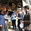 Şemdinli de vatandaşlara ücretsiz maske dağıtıldı Şemdinli de vatandaşlara ücretsiz maske dağıtıldı