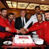 Başkan Yavaş, şampiyon güreşçileri kabul etti Başkan Yavaş, şampiyon güreşçileri kabul etti