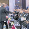 Bakan Çelik’in önünde sendika tartışması Bakan Çelik’in önünde sendika tartışması