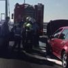 15 Temmuz Şehitler Köprüsündeki araç yangını trafiği olumsuz etkiledi