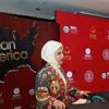 Emine Erdoğan ABD'de "Osmanlı’nın Amerikası" belgeselinin tanıtımına katıldı Emine Erdoğan ABD'de "Osmanlı’nın Amerikası" belgeselinin tanıtımına katıldı