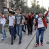 Eskişehirspor Taraftarından Derbi Protestosu Eskişehirspor Taraftarından Derbi Protestosu
