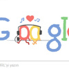 Google'dan 14 Şubat'a özel Doodle