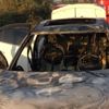 Tarsus TEM’de seyir halindeki araçta yangın Tarsus TEM’de seyir halindeki araçta yangın