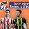 Mert Hakan ile Gökhan Gönül beklemede Mert Hakan ile Gökhan Gönül beklemede