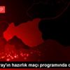 Galatasaray ın hazırlık maçı programında değişiklik