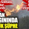 ﻿Manisa'daki orman yangınında büyük şüphe